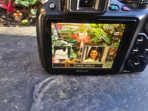 Casio Exilim EX-FH20 9MP Digital Bridge Camera - Black lovely condition - Picture 7 of 12