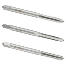 HSS Right Hand Machine Round Thread Tapping Tool Hand Tap 1032 UNF 3 PCS