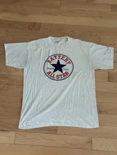 Vintage 90s Battery T Shirt XL Single Stitch Murina DC Youth Crew Hardcore Tee