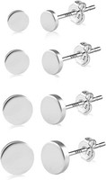 Ohrringe Silber 925 Zirkon Ohrstecker Set Damen Klein Schmuck