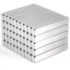 Super Strong Neodymium Magnets Bar, Rare Earth Heavy Duty, Small Rectangular,...