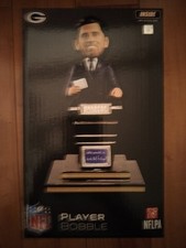 Aaron Rodgers FOCO Jeopardy Host Bobblehead Green Bay Packers New In Box #X/360