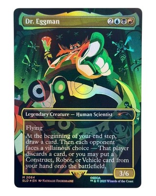 MTG | Dr. Eggman | Secret Lair | Sonic | Foil | NM | EN
