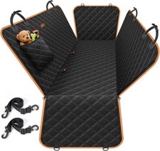 Dog Seat Cover Hammock for Back Seat Durable Waterproof Car Truck Pet