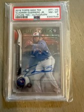 2019 Topps High Tek - Future Tek Vladimir Guerrero Jr. #FT-VG Autographs 17/50