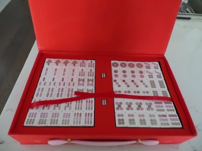 NIB Latest LEO LIN Limited Edition Mahjong Set. Retail $399!