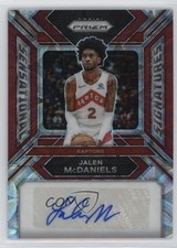 2023 Panini Prizm Sensational Signatures Choice 66/88 Jalen McDaniels Auto ld5