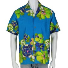 Vintage Hawaii Floral Aloha Shirt M