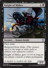 x4 Knight of Malice - Dominaria - NM - MTG