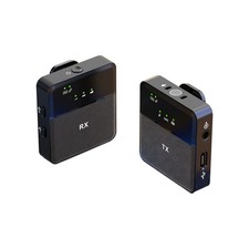 Bluetooth 2.4G Two-Way Wireless Lavalier Microphone Audio Recording Lapel MicJd