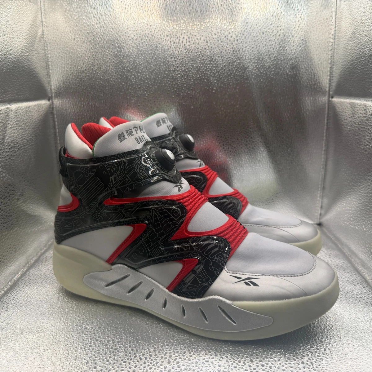 Size 9 Reebok Instapump Fury Zone Core Black White Mens Basketball Shoes GY3767 REEBOK INSTAPUMP FURY ZONE X BAIT ASTRO BOY Men main image 2