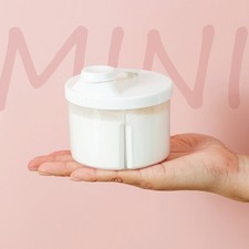 Milk Powder Box Rotary Snack Storage Formula Holder 4 Compartment Container