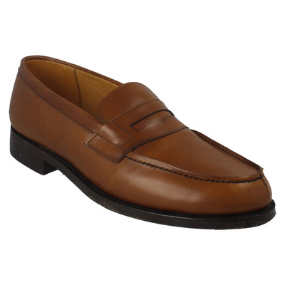 Herren Harris Moore/Loake Vollleder Slipper Mokassin Smart Formelle Schuhe UK 6,5