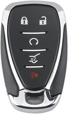 Key Fob Cover Shell Case Replacement 5 Buttons Remote Control Shell...