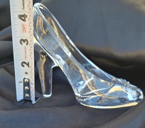 Skulptur Kristall Schuhe Glas Slipper - Briefbeschwerer/Wohndeko - Bild 10 von 10