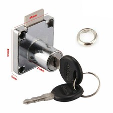 Keyed to Alike Mailbox Drawer Cam Lock Cabinet Dead Bolt Box Desk Cupboard Locks