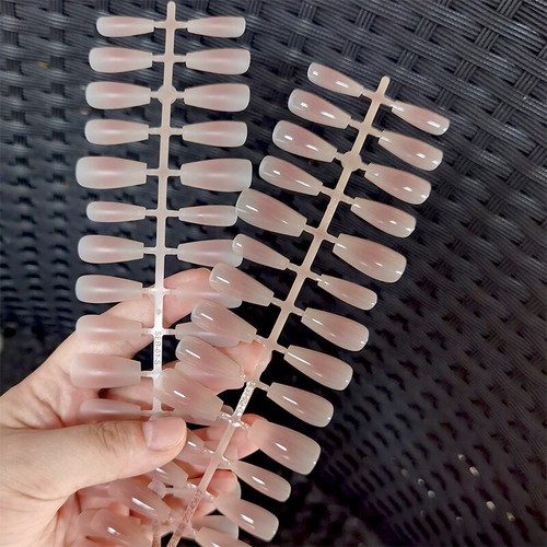 30 Piezas Uñas Falsas Usables Uñas Falsas Simple Cubierta Completa Punta de Uñas Hágalo Usted Mismo Uñas Falsas - Imagen 3 de 15