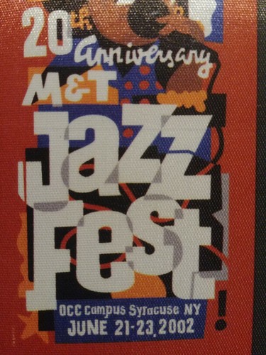 M&T Jazz Fest Dedicated to Etta Jones 2002 All Access Pass Syracuse NY - Picture 2 of 5