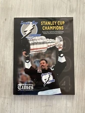 2004 Tampa Bay Lightning Hockey Team Stanley Cup Champions Commemorative Book SC