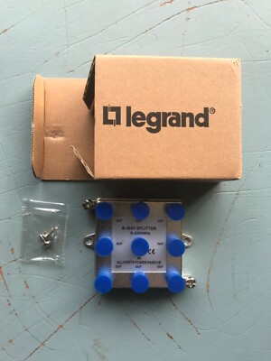 On-Q/Legrand 8-Way Vertical Coax Splitter, 2 GHz