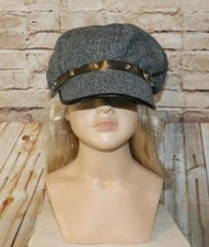 GIRLS' FASHION STYLISH HAT CAP NEW WITHOUT TAGS HERRINGBONE GLITTER