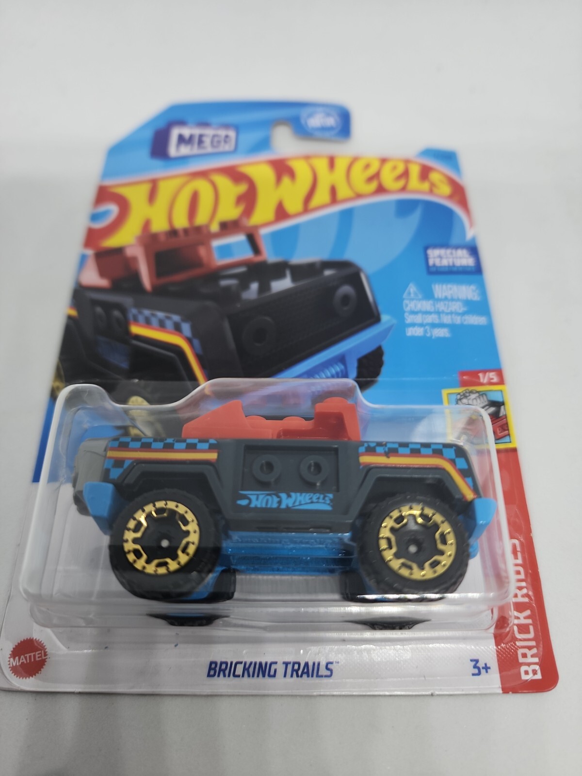 Hot Wheels 2022 Bricking Trails 7/250 HW Experimotors 1/5 HKJ85