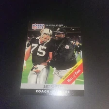 1990 Pro Set Art Shell Los Angeles Raiders #161