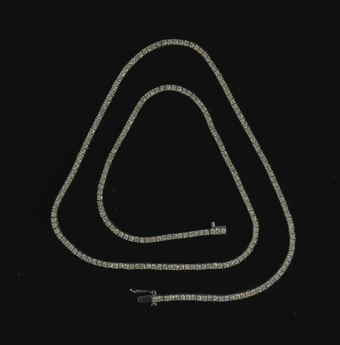 Unisex 8.5 Carat diamonds tennis chain 