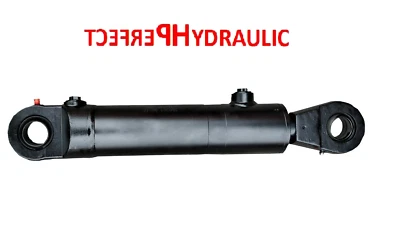 PERFECT HYDRAULIC Hydraulic cylinder double acting DW cylinder 50/28 630 stroke with joint eyes 25 mm