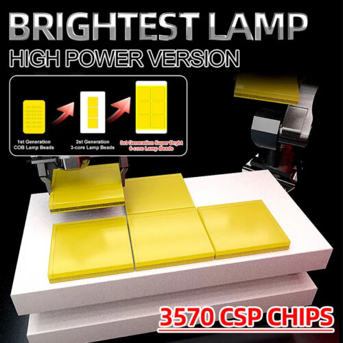 LED Canbus 30000LM 300W 3570 CSP Car Headlights Auto Fog Lights 12V - Picture 2 of 18
