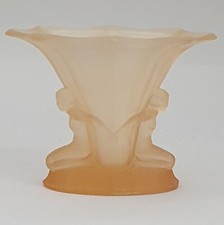 Art Deco Doll House Resin Vase, Apricot, Blue, Green or White  1:12 1:24