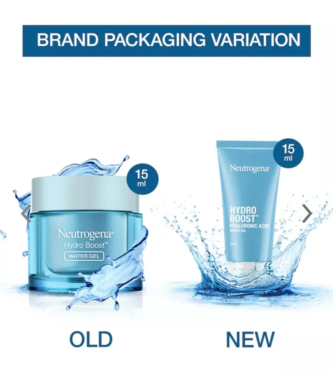 Neutrogena Hydro Boost Hyaluronic Acid Hydrating 1 Water Gel Moisturizer 15g