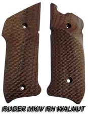 Ruger MKIV Grip Panels - Walnut (RH) New - The Shooters Box - Free Shipping