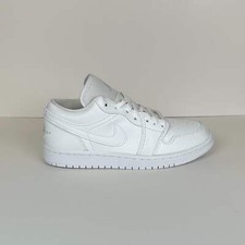 Nike Air Jordan 1 Low Triple White Woman's