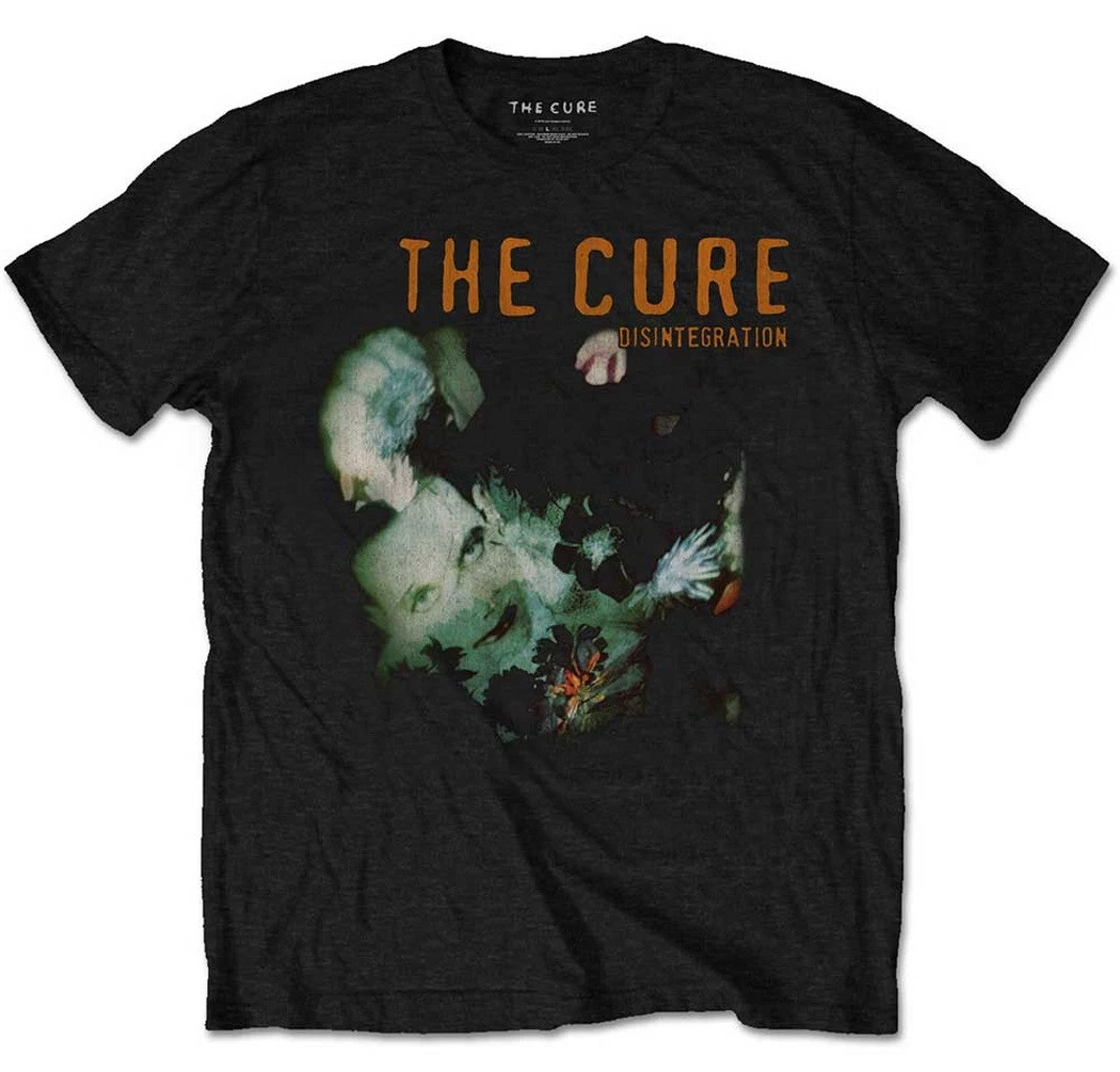 The Cure Disintegration Black T-Shirt OFFICIAL