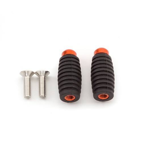 Universal Gear Shift Brake Lever Toe Pegs Toepegs Pedals M6 6mm For Suzu-ki For Kaw-asaki For Ho - Foto 7