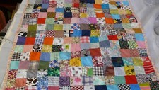 PATCHWORK QUILT 27 X 28