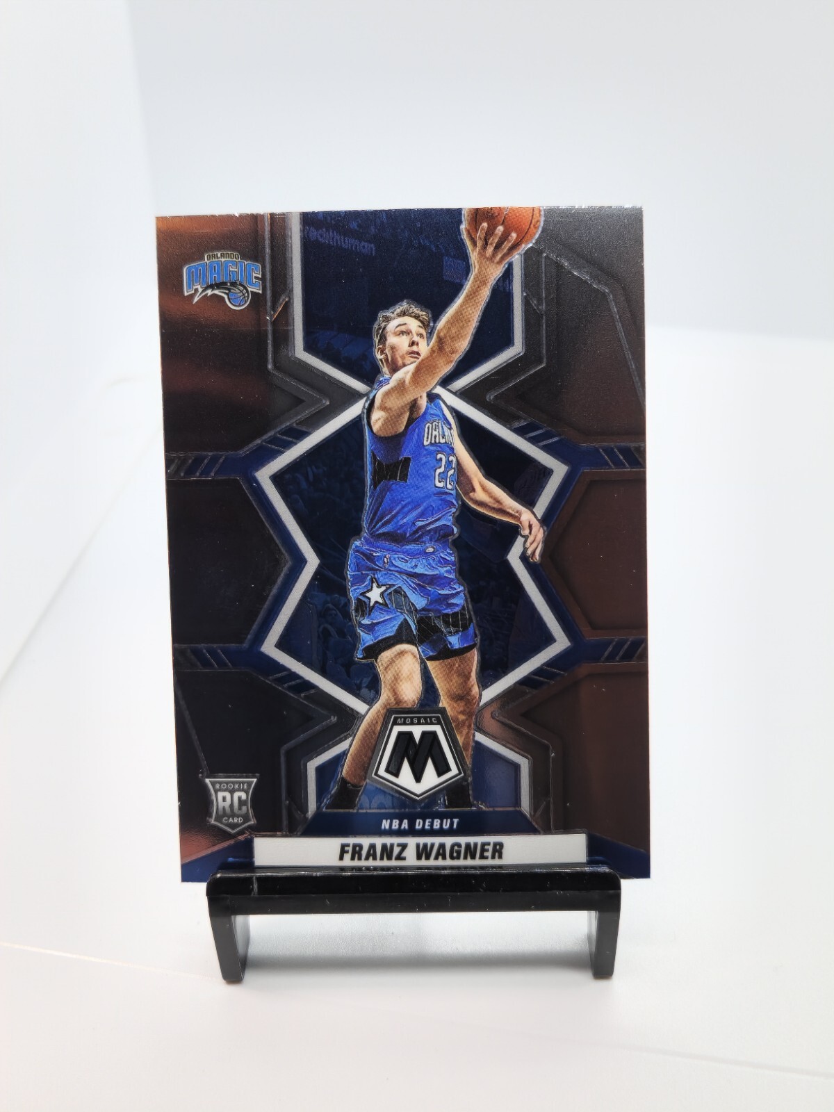 2021-22 Panini Mosaic Franz Wagner NBA Debut Rookie Orlando Magic #267