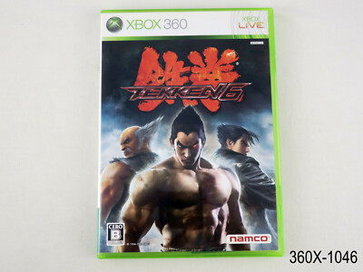 Tekken 6 Xbox 360 Japanese Import Japan JP Ver Namco Region Tekken 6 Xbox 360 Japanese Import Japan JP Ver Namco Region