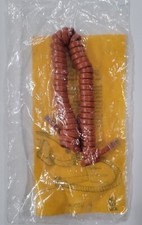 Vintage NOS AT T Modular Handset Spring Cord Rust Standard H4DU