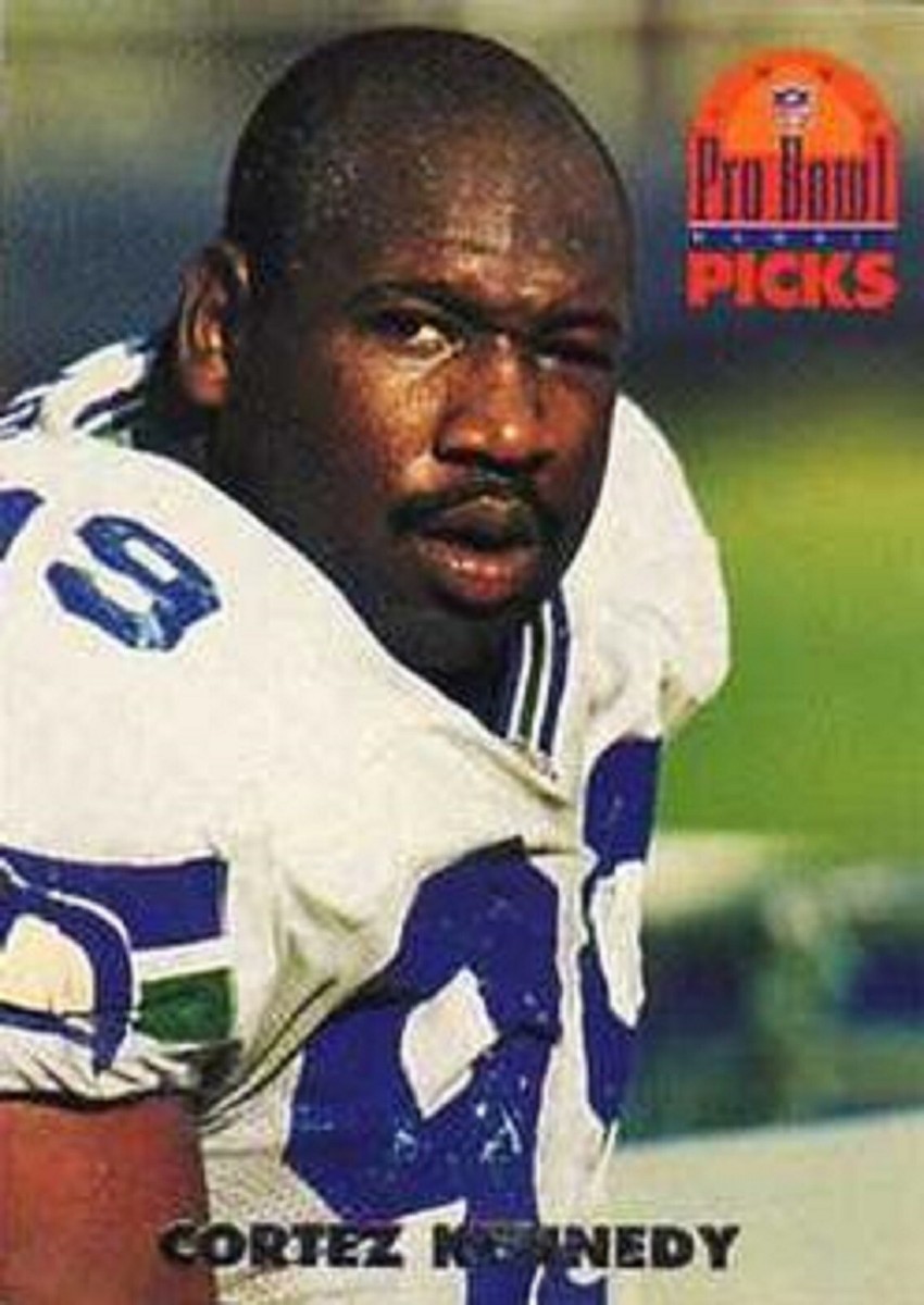 1993 Heads and Tails SB XXVII #SB7 Cortez Kennedy Seattle