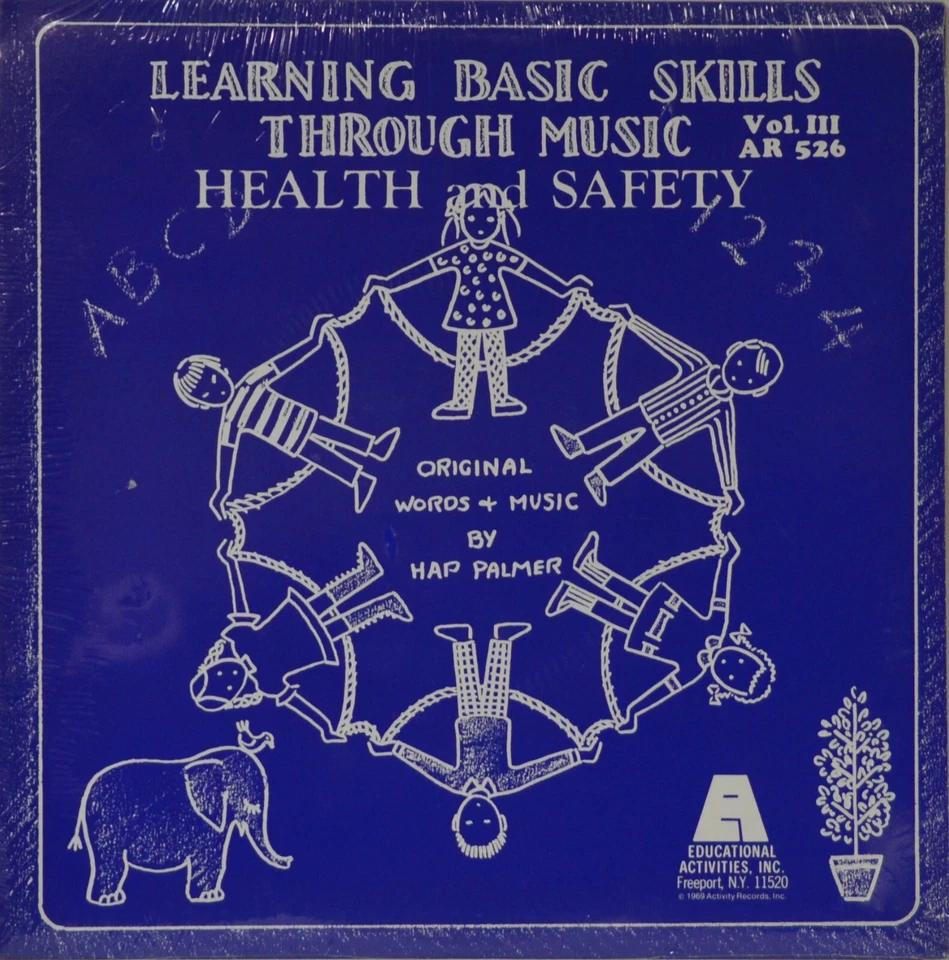 3 Hap Palmer LPs: PATRIOTIC AND MORNING TIME SONGS & 2 BASIC SKILL THROUGH MUSIC - Image 4 of 4