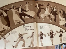 Colleen, Ruby Keeler, Paul Draper, Two Page Vintage Clipping, a