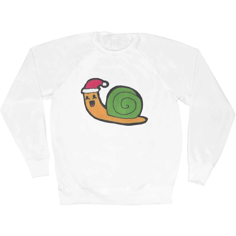 Christmas Snail Adult Sweatshirt Sweater Jumper SW031801