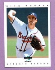 1997 Score Baseball - #215 - Greg Maddux - Atlanta Braves