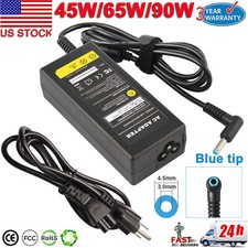 AC Adapter Charger for HP Pavilion Stream 11 13 14 HP Envy Spectre X360 Blue tip