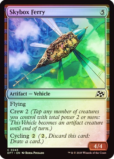 Skybox Ferry 243 Foil NM MTG Aetherdrift Magic The Gathering Card