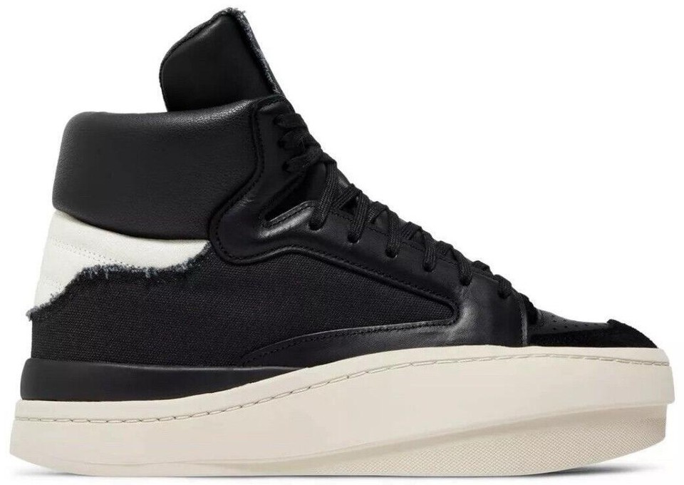 Adidas Y-3 Centennial High Black Off White for sale | eBay