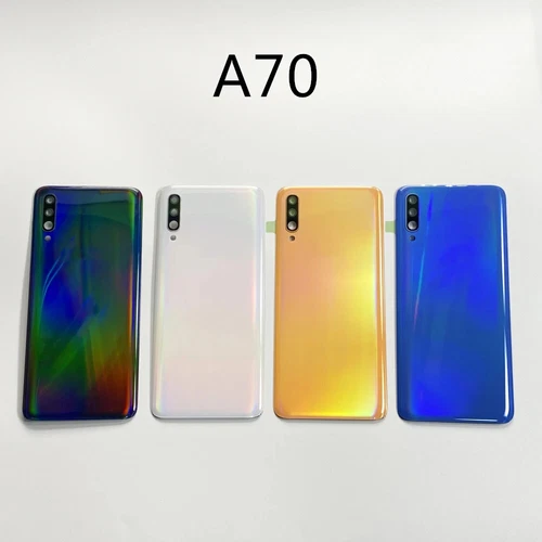 Piezas de reparación de cubierta de puerta de batería trasera para Samsung Galaxy A20 A30 A40 A50 A70 2019 - Imagen 6 de 40