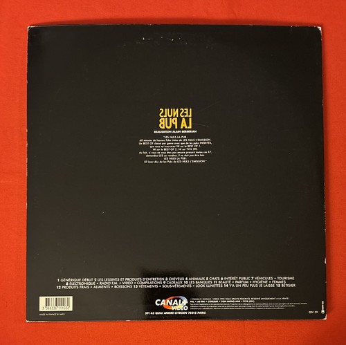 LES NULS LA PUB CANAL + VIDEO 1992 PAL FRANZÖSISCHE FARBE SEHR GUTER ZUSTAND LASERDISC - Bild 4 von 12